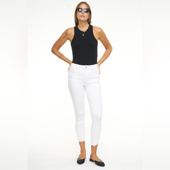 NWT Pistola Audrey Crop Jeans - Picture 1 of 7